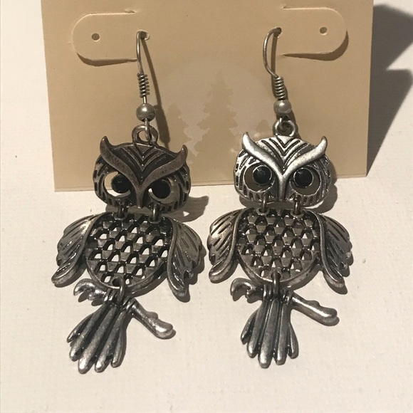 OWL Earrings - Picture 2 of 4